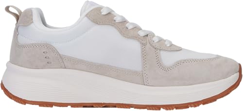 BRONAX Womens Wide Toe Box Athletic Casual Shoes | Suede-Detail Classic Design Sneakers4