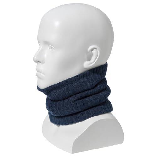 Winter Neck Warmer Gaiter for Men Women,Cold Weather Knit Warm Fleece Ski Tube Circle Face Scarves Windproof Thick Gift4
