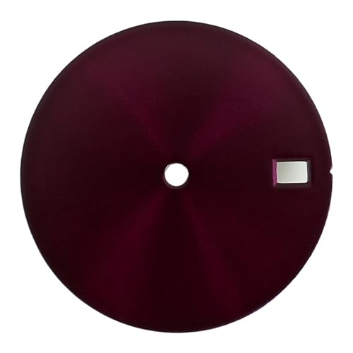 WCC00816 28.5mm �ŋۍς݃u�����N�E�H�b�`�_�C���� �u���b�N �V���o�[ �S�[���h �u���[�t�F�C�X NH35 NH36 ���[�u�����g �E�H�b�`�X�y�A/�������i(Deep red)