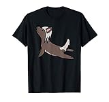 Yoga Chien Chinois à Crête Chien T-Shirt