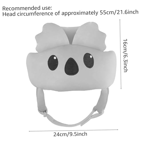 Casco de bebé para gatear con protección de 360° y diseño ajustable 3