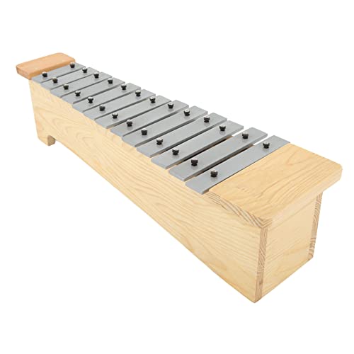 Metallophone, Environmentally Friendly Paint Professional Tones Crisp Sound 13 Note Glockenspiel Accurate For Music #TOP4