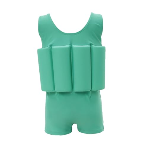 Image of Toddler Kids One-Piece Float Swimsuit with Adjustable Buoyancy UPF 50+ Sun Protection for Beach Pool Boys Girls
