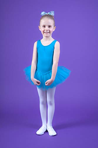 tanzmuster ® Balletjurk meisjes Tutu - Anabelle - van zacht katoen met tuturok voor kinderen - Image 5
