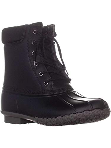 Weatherproof Mens Adam2 Leather Closed Toe Ankle Fashion Boots Black