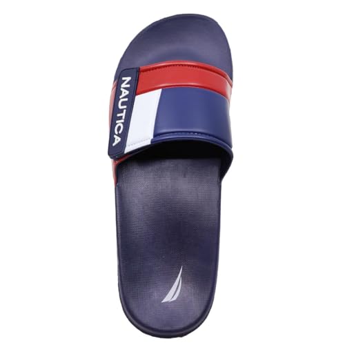 Nautica Men's Athletic Slide Sandal, Adjustable Straps, Comfort Slip-On (Regular & Wide Widths)4