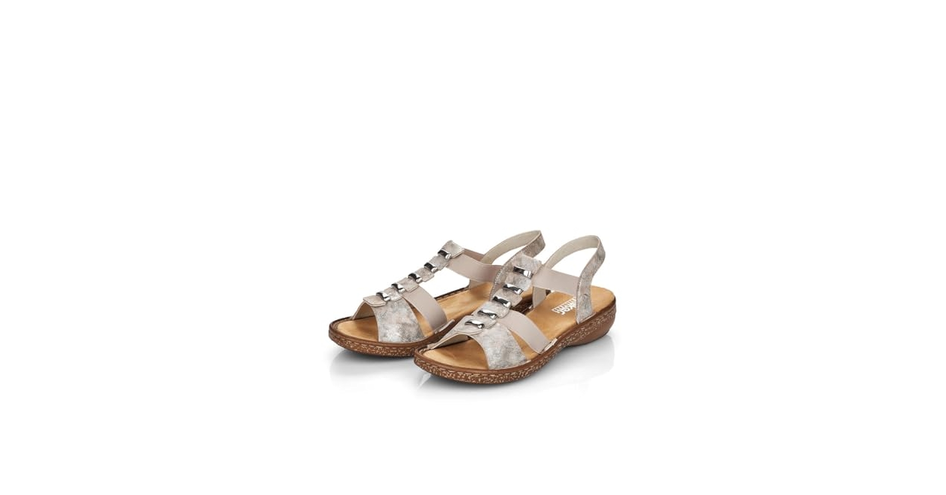 Rieker Bonair ウーマン サンダル 49.284 Amazon.com | Rieker Women's Closed Toe Sandals, Blue Pazifik