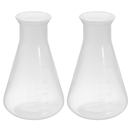 Frasco plástico de 50ml transparente botella pequeña para muestras de laboratorio