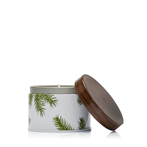 Thymes Frasier Fir Candle - Candle Tin - Scented Candles for Luxury Home Fragrance - Single-Wick...