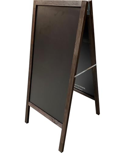 FournierWerk Stop Trottoir Exterieur Professionnel Fabriqué en France, Résistant à la pluie | Ardoise Restaurant sur chevalet