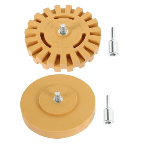 Disque gomme décapante auto pour enlever colle et sticker sans rayure