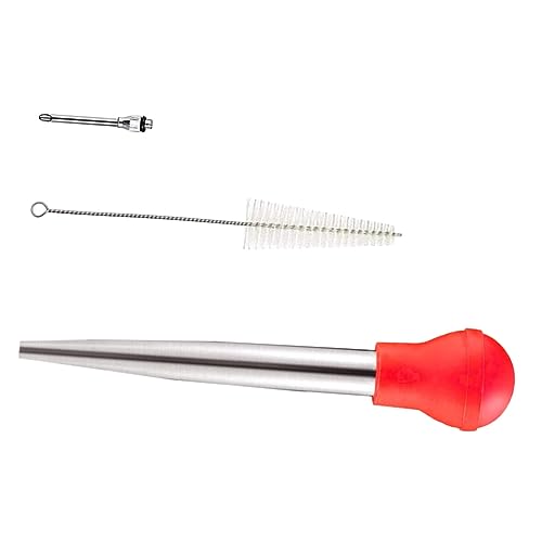 BIUDECO Kitchen Turkey Injector Meat Injector Marinade Liquid Seasoning Injection Tool In-1 for Cooking