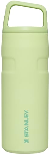 Image of Stanley IceFlow Cap and Carry Water Bottle | Wide Mouth Twist Lid | Lightweight & Leakproof for Travel & Sports | Insulated Stainless Steel | BPA-Free