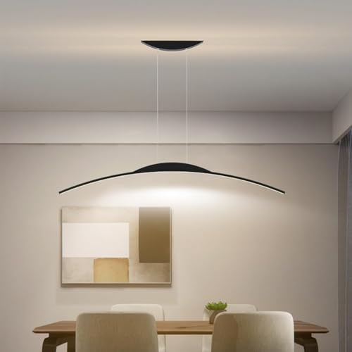 Lampe suspendue LED dimmable avec télécommande pour ajuster la lumière - 4