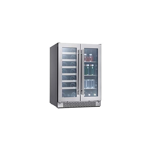 Zephyr 24″ Wine Fridge & Beverage Refrigerator Dual Zone Under Counter