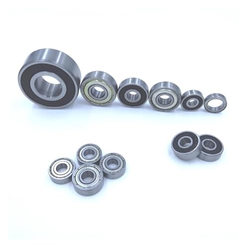 Roulements 6207RS 35 x 72 x 17 mm en acier chrome haute longévité
