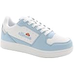 Ellesse Nole Cupsole Womens Trainers White/SkyBlue 5 UK