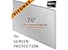 Vizomax 70 inch TV Screen Protector for LCD, LED, OLED & QLED 4K HDTV