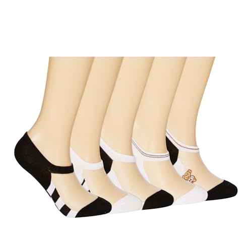 Image of Benefeet Sox Sheer No Show Socks Women Girls Cute Thin Mesh Low Cut Liner Socks for Loafers Boat Shoes