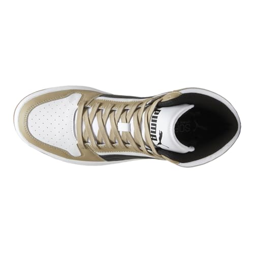 PUMA Rebound Layup SL Mens Sneaker 13 DM US OakBlackWhite4