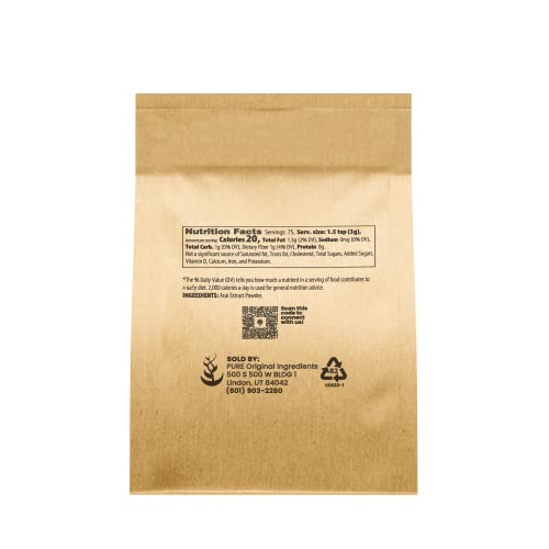 PURE ORIGINAL INGREDIENTS Acai, Goji Berry, Green Coffee Bean Powder Bundle, Fine Powders, Various Sizes, Herbal Supplements - Image 4