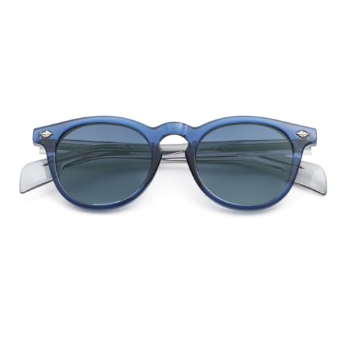 Retro Sunglasses for Men Women UV400 Glasses CP Frame Acetate Temple Round Sunglasses3