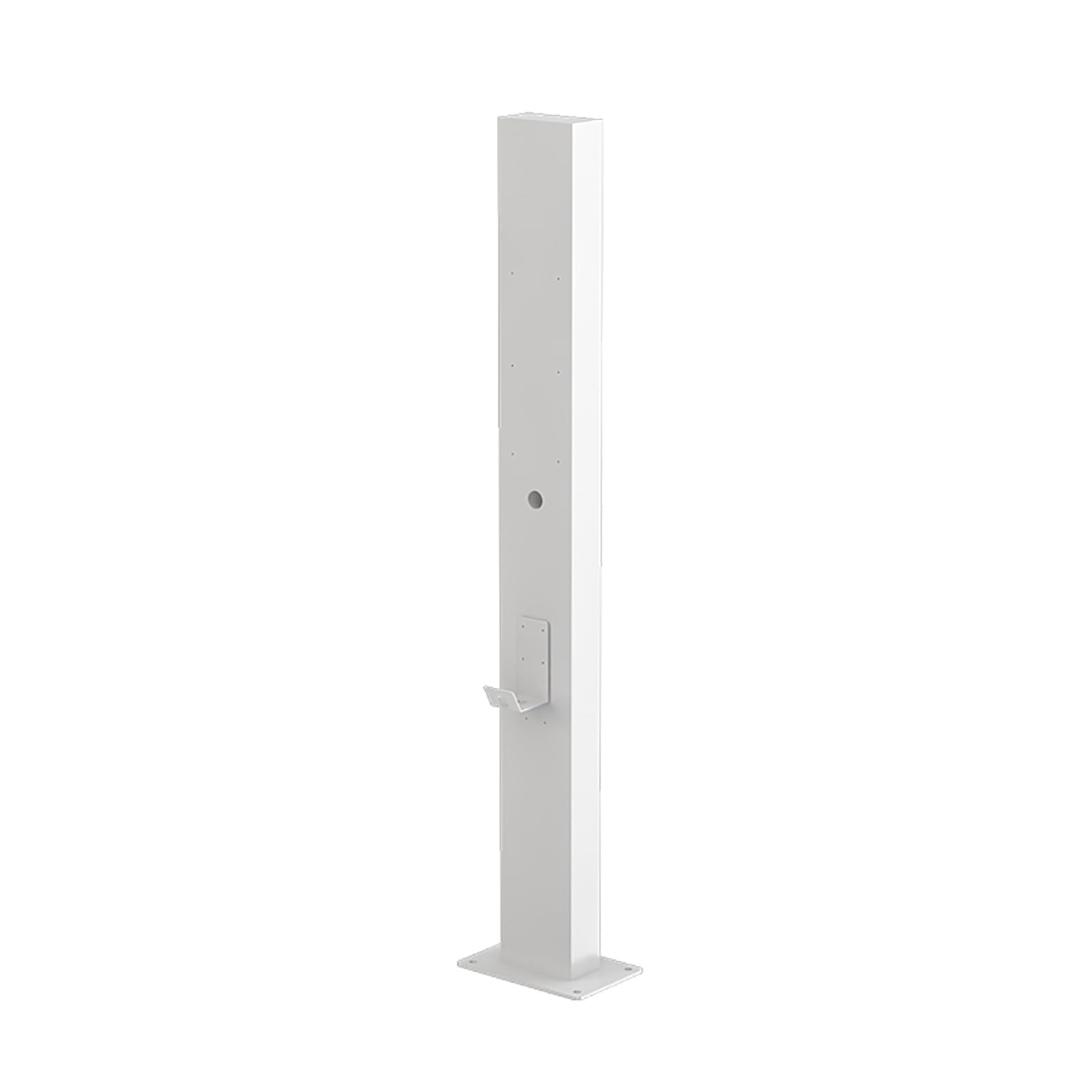 Support de borne de recharge pour véhicule électrique blanc