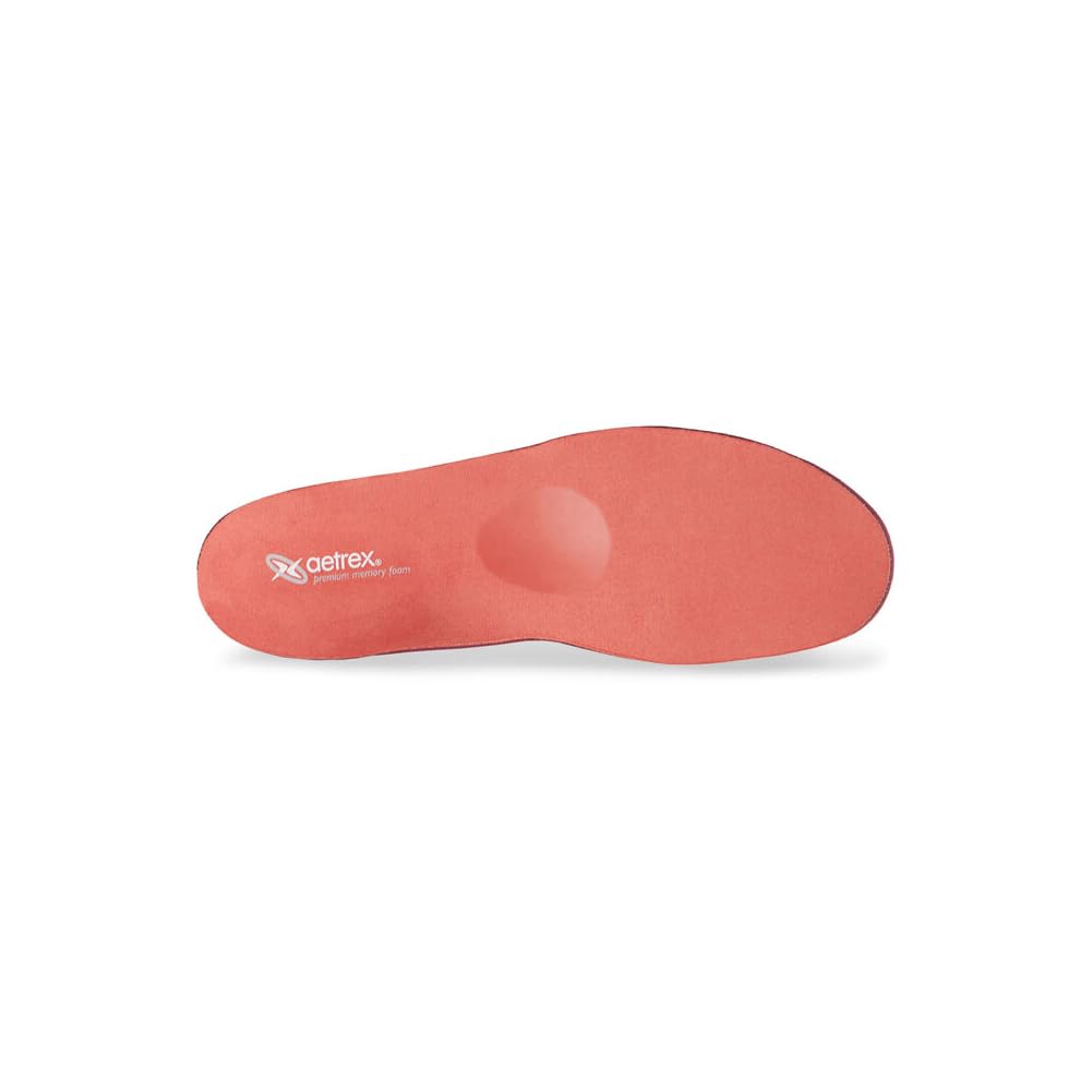 Aetrex Plantillas de espuma con memoria para mujer con soporte metatarsal L2305W (41 EU)