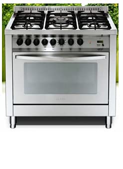 Fornelli a gas in acciaio inox (90cm)