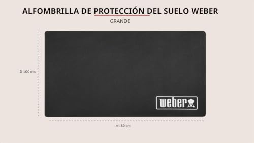 Weber Alfombra para Barbacoa de Alta Resistencia a la Intemperie Grande 3