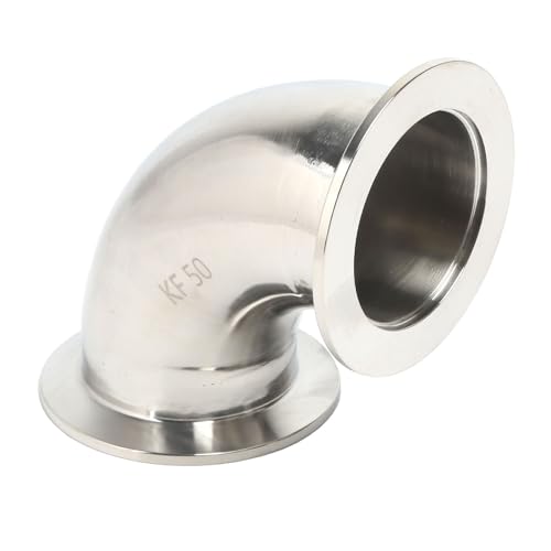 Image of QiiMii KF-50 Elbow 90 Degrees Vacuum Fittings Stainless Steel 304