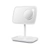 medisana CM 848 cosmetische spiegel, make-up spiegel met LED-verlichting, dimbaar, 5 en 10x zoom, 360° draaifunctie…