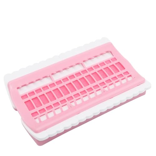 DOITOOL Easy to Carry Cross Stitch Thread Organizer Embroidery Floss Organizer Thread Cards Plastic