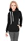 Hoodie für Damen von Urban Classics mit Raglan High Neck