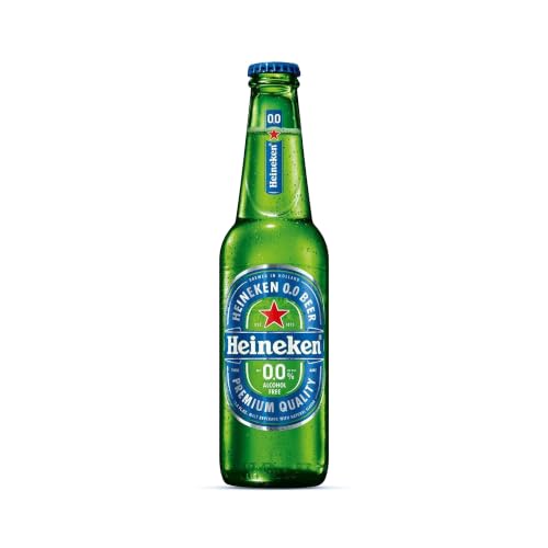 HEINEKEN Non Alcoholic 0.0 Lager Single 330 ml Green