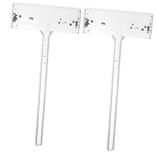 ROMISBABA 2piezas Tubo De Sublimación De Para Laboratorio Vidrio Transparente Para Experimentos Físicos Equipo Didáctico De Demostración De Sublimación y Depósito