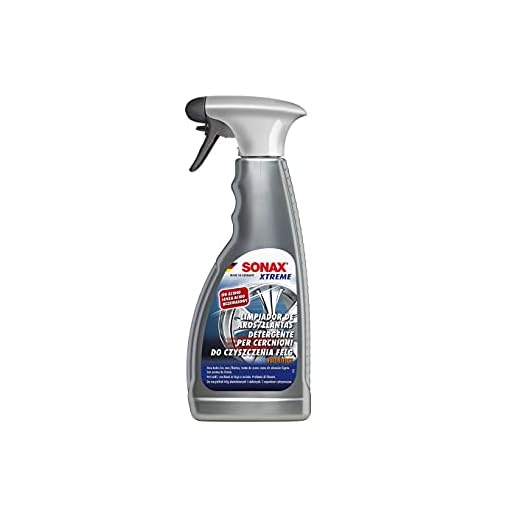 SONAX Xtreme Limpiador de Llantas (500ml) para todas las llantas de acero y metal ligero, también para llantas lacadas, cromadas, pulidas y mate | N. 02302000-820