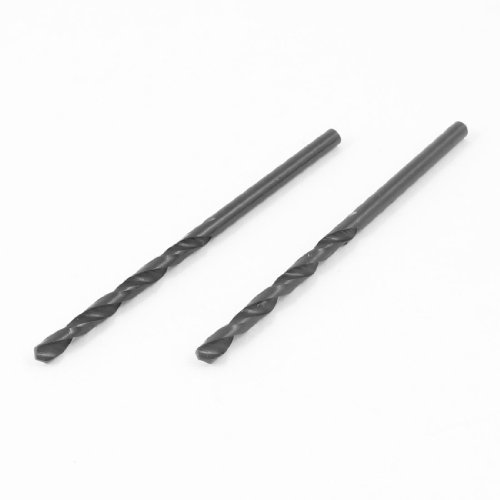 Aexit 2 Pcs Tool Holder HSS 2.8mm Dia Tip Straight Drill Hole Twist Drilling Bit for Electric Drill Model:16as271qo694