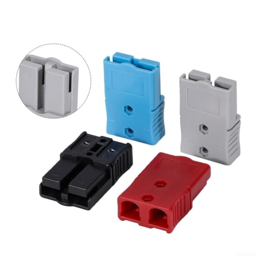 Conector de alta corriente 75A 2 pines gris y negro para nueva energía de PC ignífugo 5