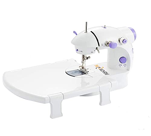The Mohrim Sewing Machine for Beginners, Kids Handheld Portable Electric Mini Sewing Machines with Extension Table, Dual Speed Crafting Mending...