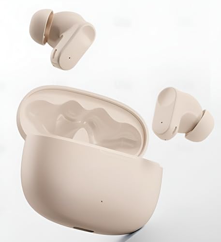 Image of Q1 Gaming TWS Earbuds | 40 Hrs of Playtime | Bluetooth v5.4 with AI-ENC | Skin Friendly Ear Cushions | Environmental Awareness | 45ms Low Latency Gaming (Beige)
