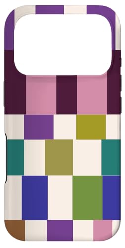Colorful Block Checkered Checker Checkerboard Trendy �X�}�z�P�[�X iPhone 17 Pro �p