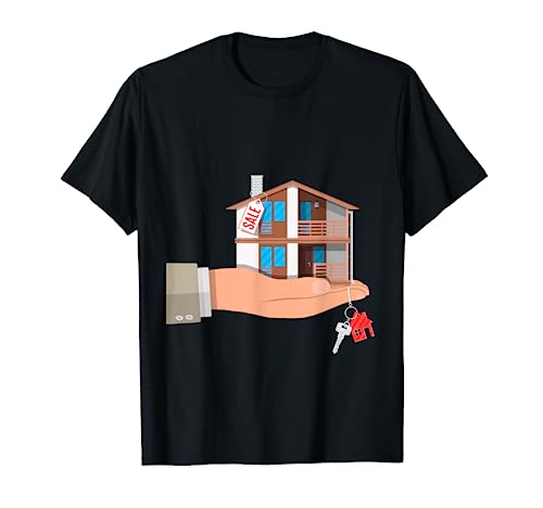 Agentes inmobiliarios, bienes raíces, humor, casas abiertas, Camiseta