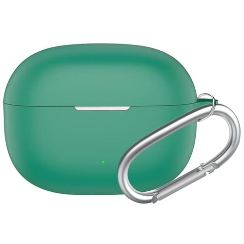 Image of Silicone Case Cover for Realme Buds T200 Lite, Protective Cover (Green)