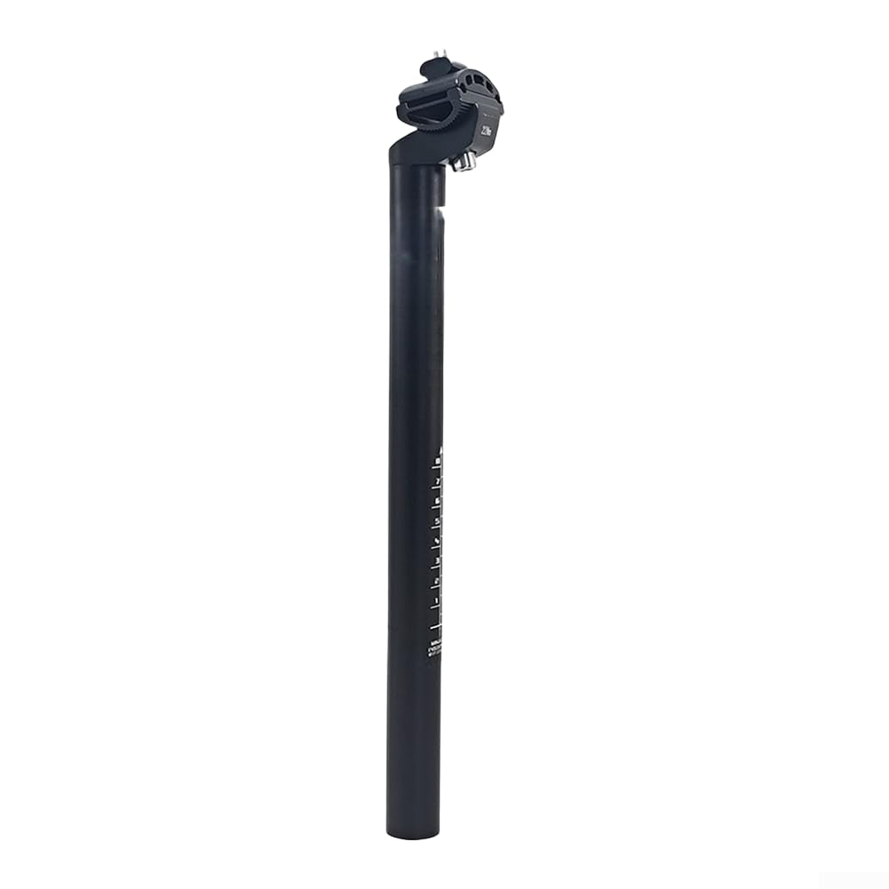 Bicycle Seatpost 27.2mm with Safety Line Mark(31.6 * 350mm Black)