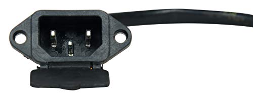 Image of E-Bike Charging Socket (Black, Small)