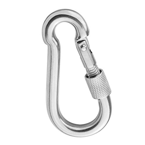 Tongina Mosquetão De Bloqueio De Rede Hammock Hanging Buckle Keychain Camping Hiking Swing