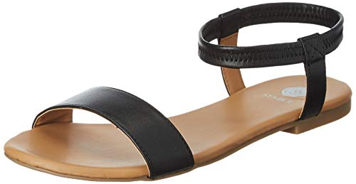 Amazon Brand - Symbol Women's Senorita Navy Sandal_5 UK (SYM-WS-0...