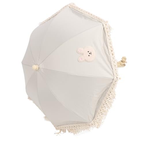 Ombrelle poussette anti UV pour protéger bébé du soleil en balade - 5
