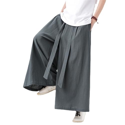 Pantalón holgado casual estilo japonés para hombre, talla Medium miniatura 3